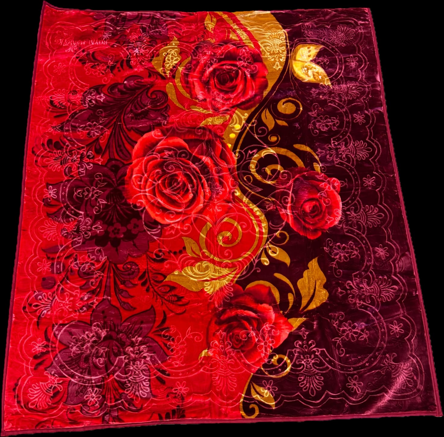 ROYAL MAARYA 2 PLY SUPER SOFT EMBOSSED BLANKET