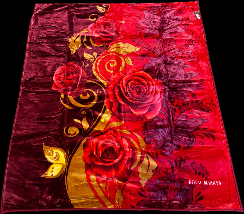 ROYAL MAARYA 2 PLY SUPER SOFT EMBOSSED BLANKET