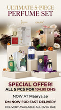 5 PCS COMBO – LUXURY EAU DE PARFUM COLLECTION | CALIPH & JOYOUS UNISEX PERFUMES SET