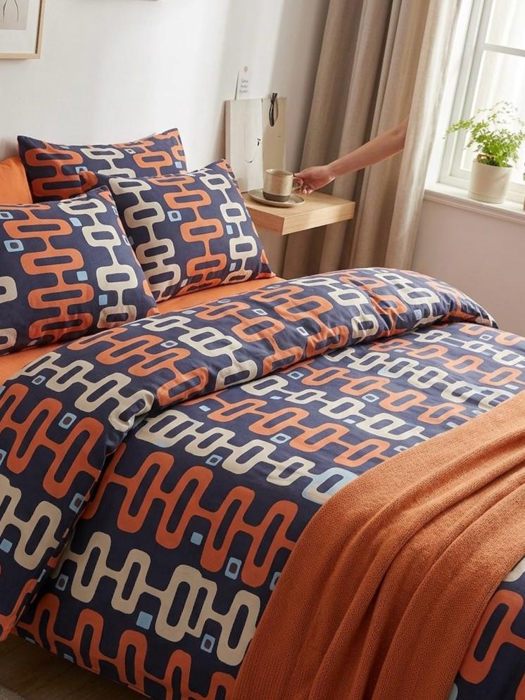 PREMIUM 6-PIECE BEDSHEET SET WITH PILLOW COVERS – SOFT & BREATHABLE BEDDING