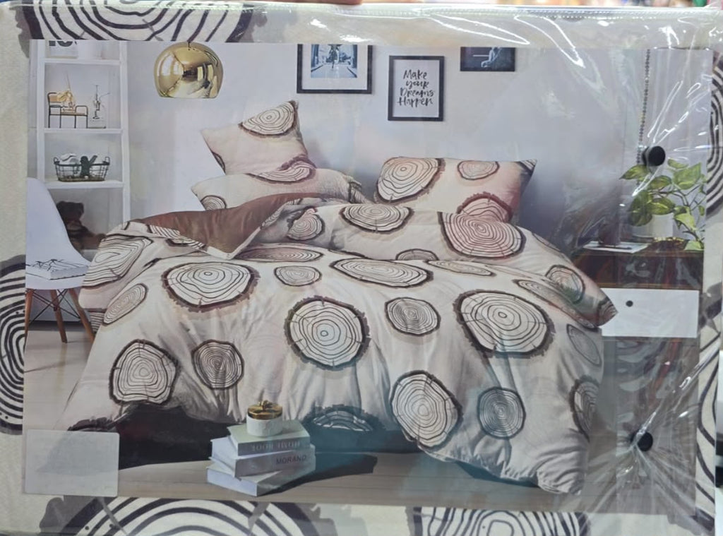 PREMIUM 6-PIECE BEDSHEET SET WITH PILLOW COVERS – SOFT & BREATHABLE BEDDING