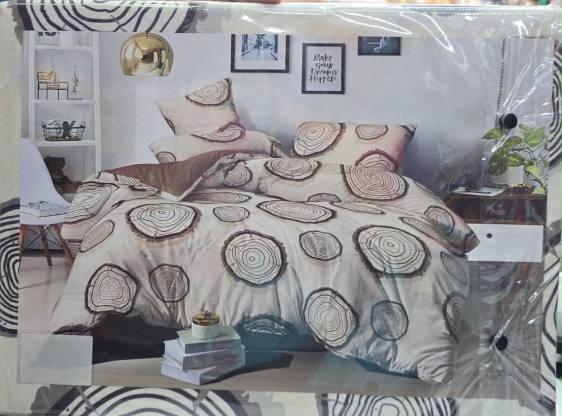 PREMIUM 6-PIECE BEDSHEET SET WITH PILLOW COVERS – SOFT & BREATHABLE BEDDING
